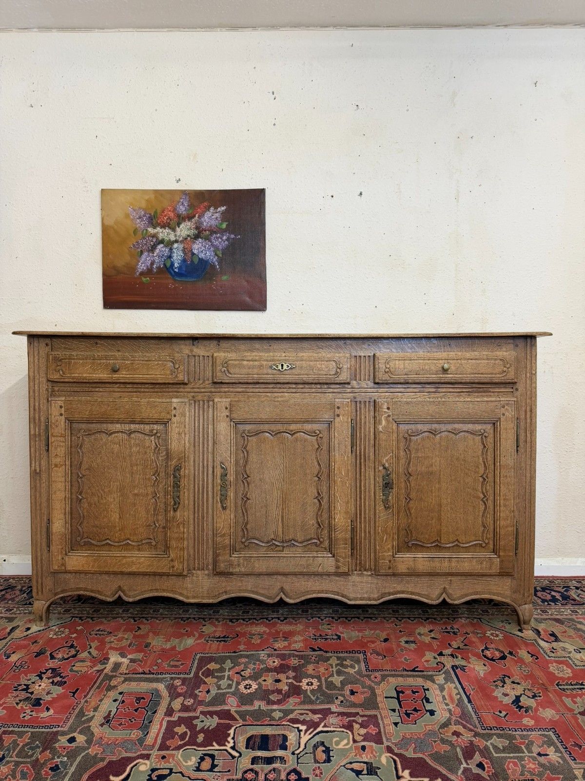 Quality Antique French Oak Dresser/Sidebaord/Cupboard Circa 1840 photo furniture