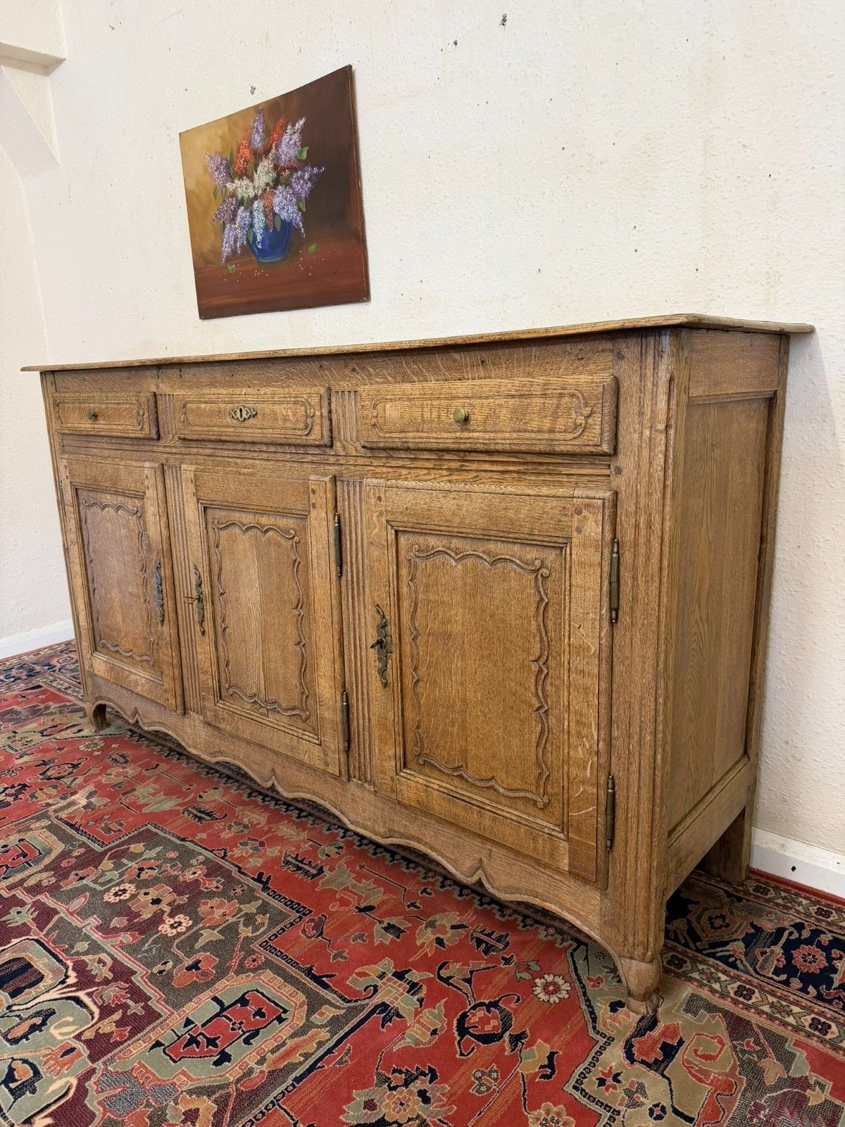 Quality Antique French Oak Dresser/Sidebaord/Cupboard Circa 1840 photo Furniture