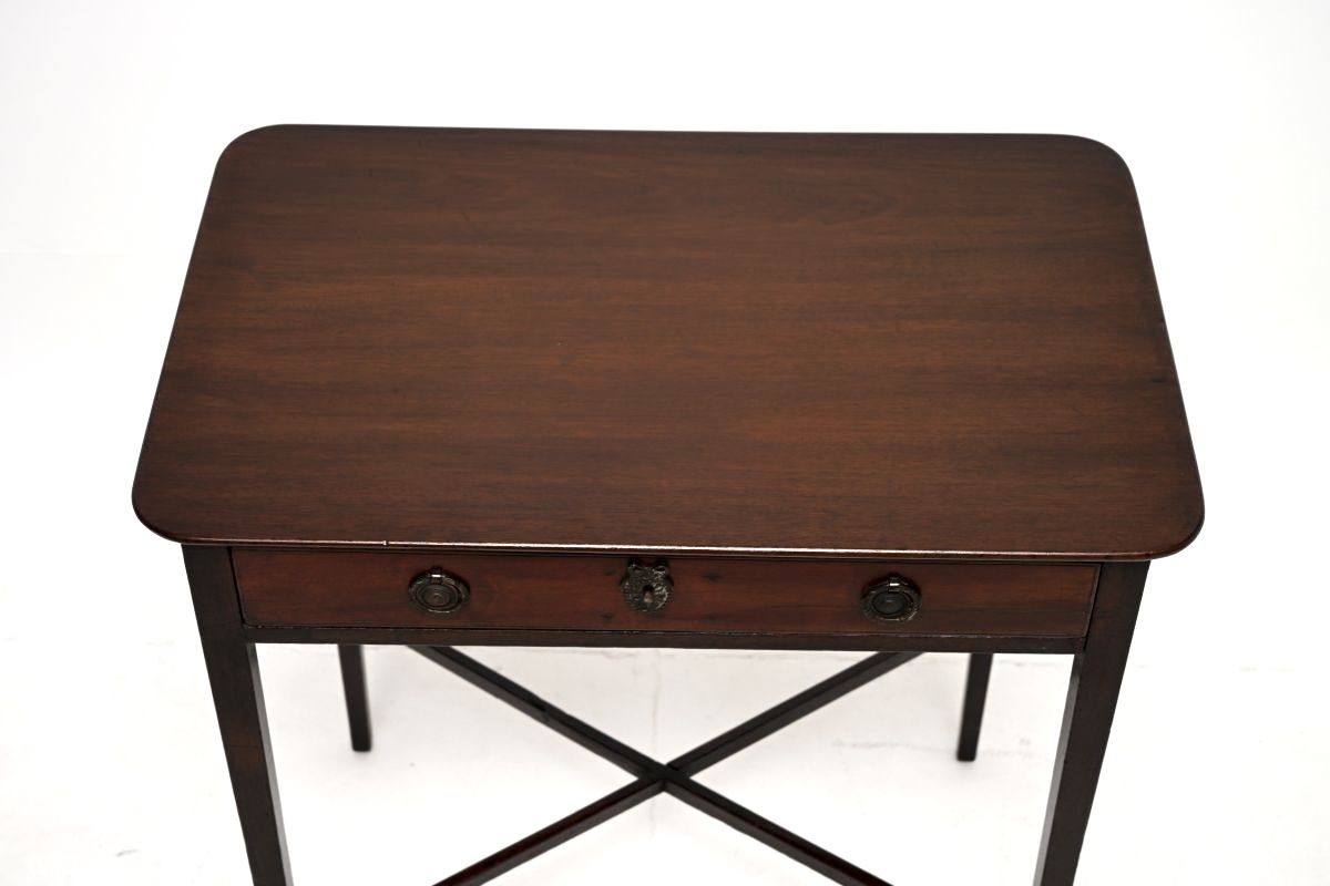 Antique Georgian Period Mahogany Side Table photo buy