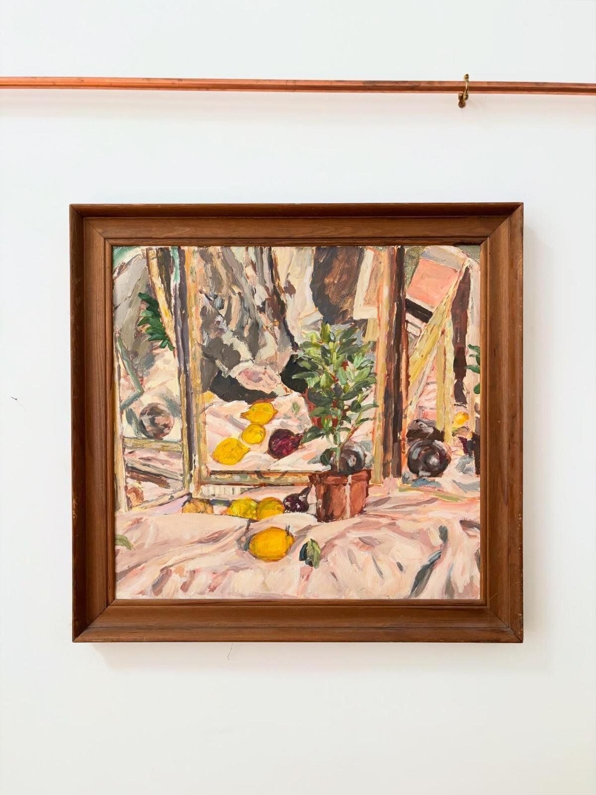 Still Life Oil Painting By Welsh Artist Roy Powell