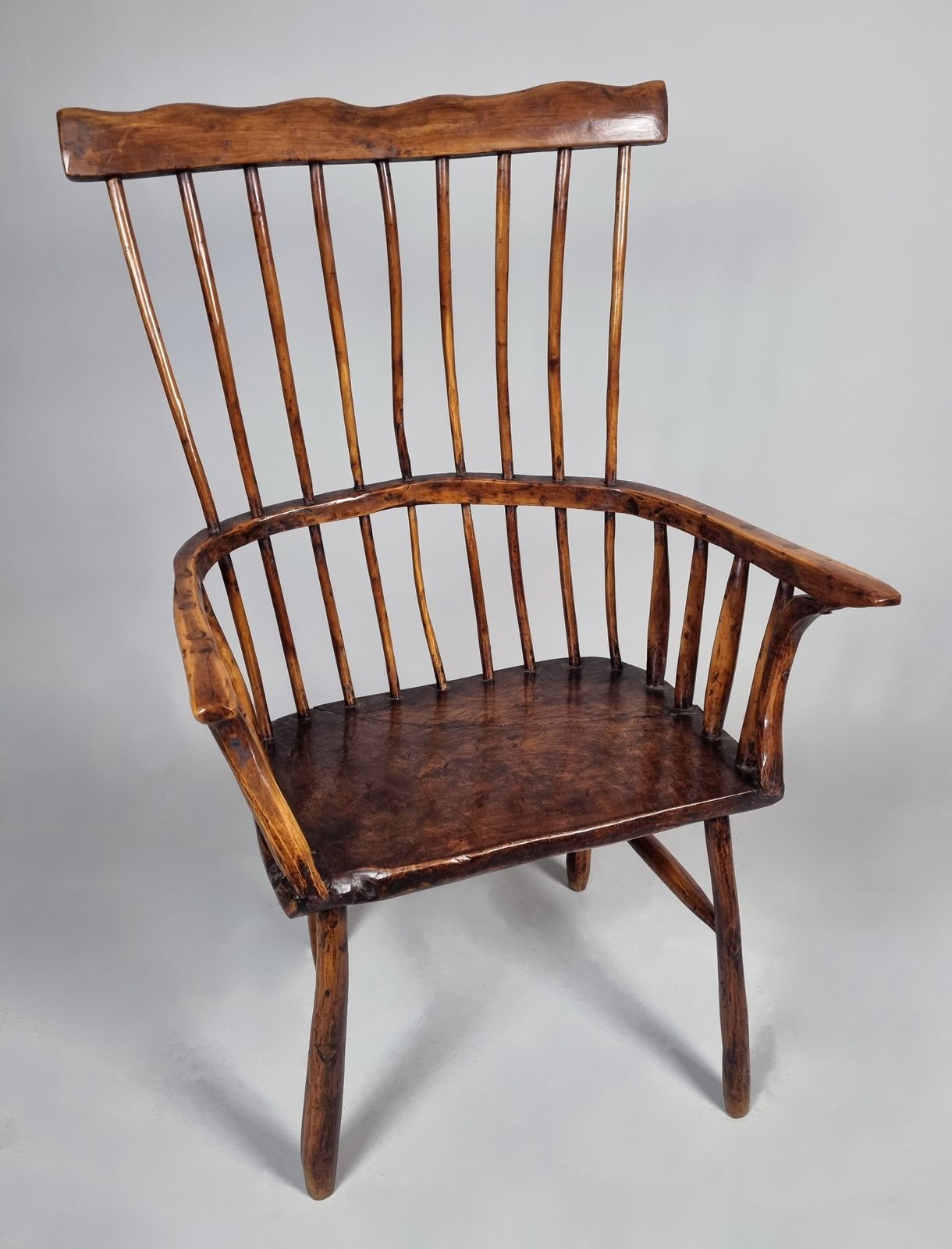 Primitive 18th Century Welsh Hedge Chair photo 5990.0