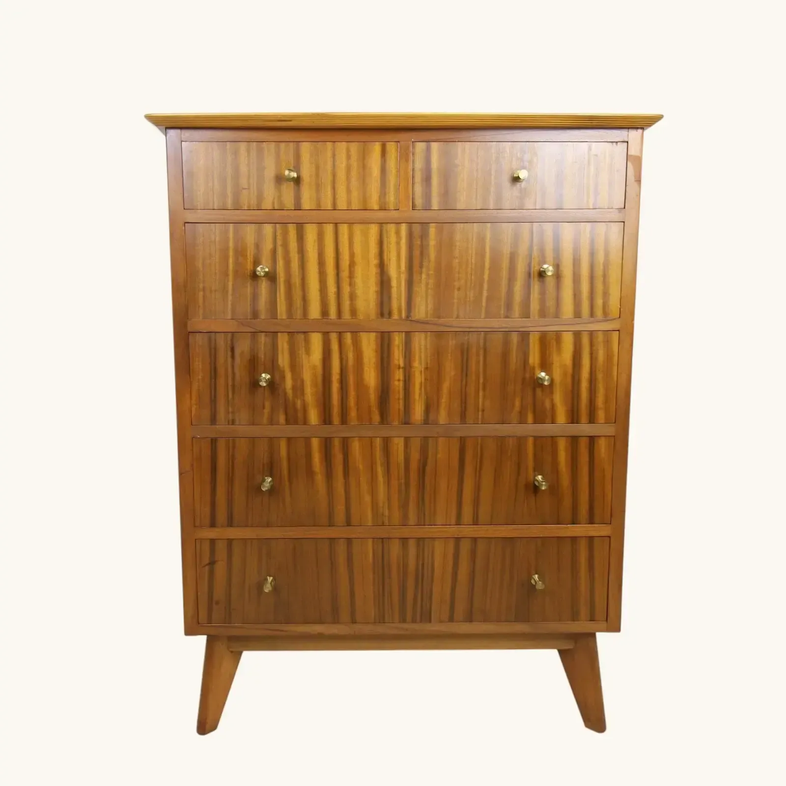 Mid Century Morris Of Glasgow Cumbrae Furniture 6 Drawers Chest Of Drawers   Made In Scotland photo for sale