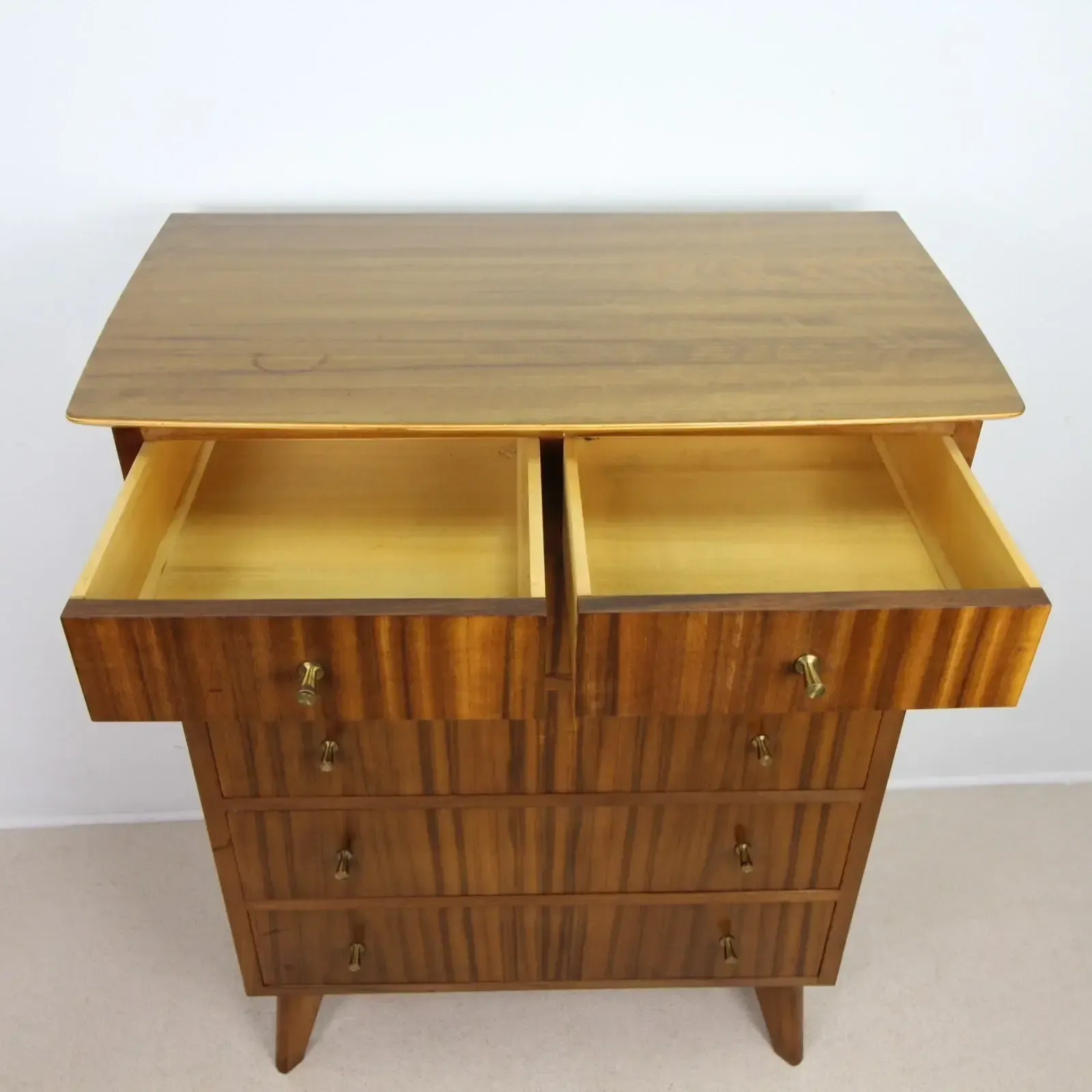 Mid Century Morris Of Glasgow Cumbrae Furniture 6 Drawers Chest Of Drawers   Made In Scotland photo 495.0