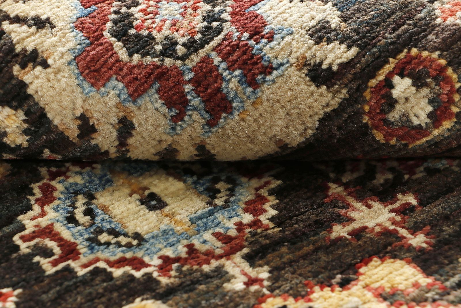 Charcoal Oushak Turkish Anatolian Handmade Rug – Elegant Home Accent photo 188.0