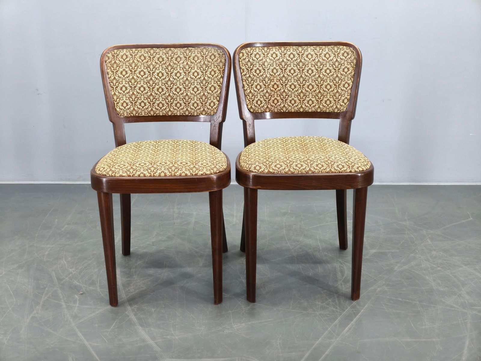 Set Of Four Dining Chairs Produced By Thonet In Czechoslovakia During The 1940s. photo 1300.0
