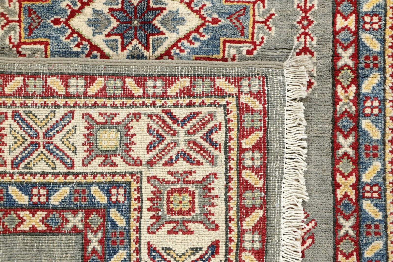 3x5 Light Grey Afghan Chobi Living Room Bedroom Area Rug photo vinterior