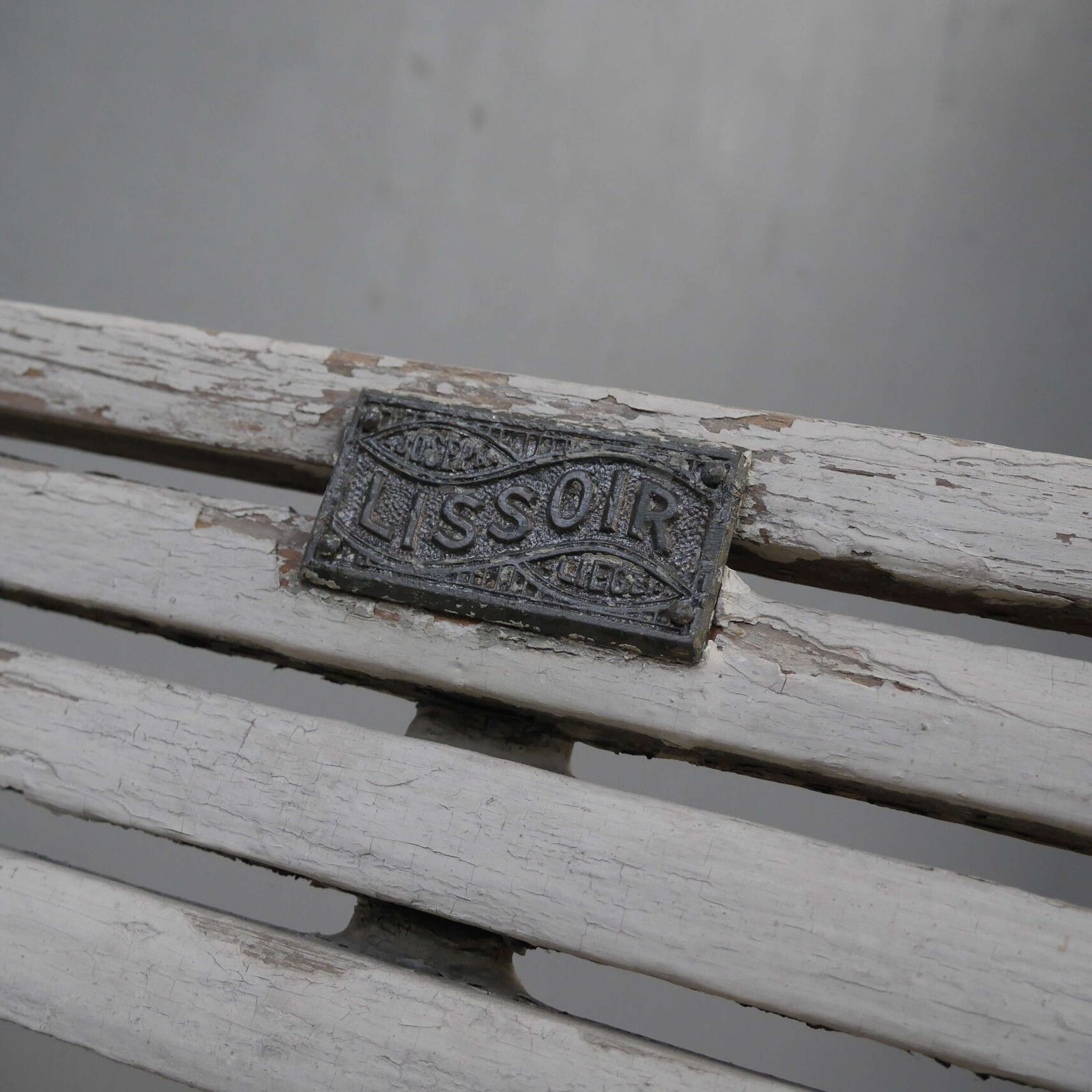 Early 20th C Outdoor Bench By Joseph Lissior Of Liege photo for sale
