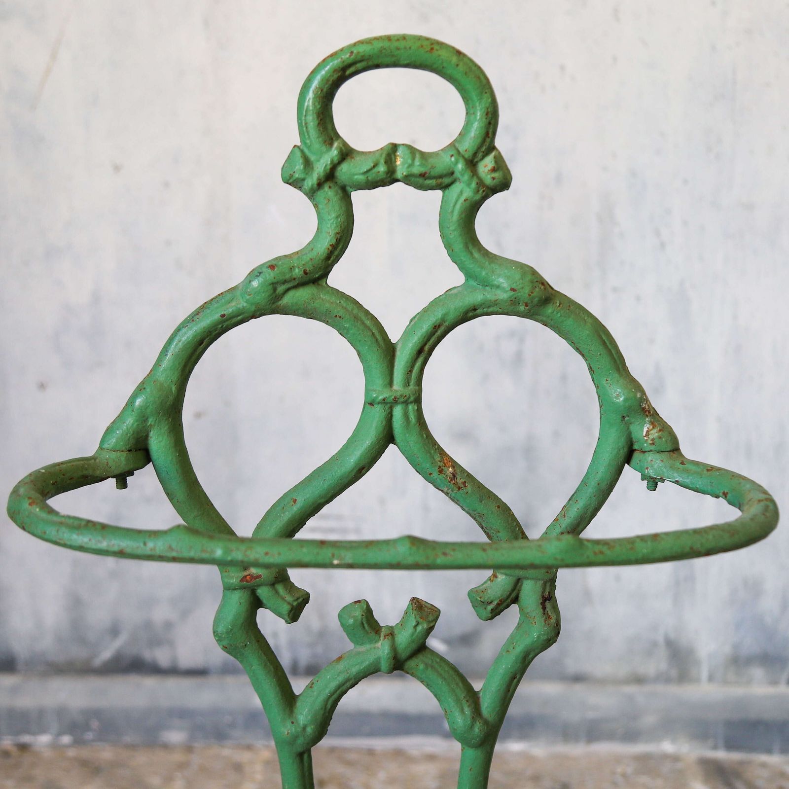 French Art Nouveau Cast Iron Umbrella/Stick Stand Faux Bois Bamboo Design, C.1900 photo buy