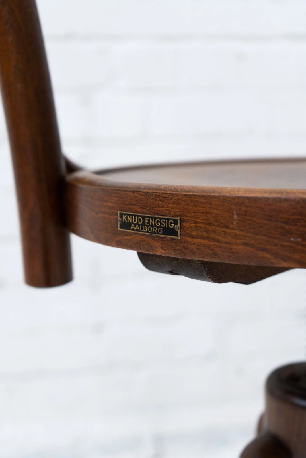 1930s Danish Industrial Swivel Chair Manufactured By Knud Engsig photo buy