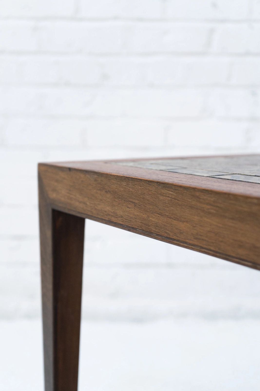 Severin Hansen Rosewood Coffee Table With Tiles By Nils Thorsson photo 750.0