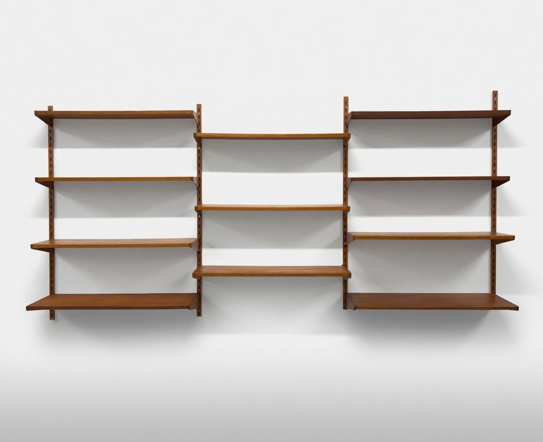 Teak Shelving System By Kai Kristiansen For Feldballes