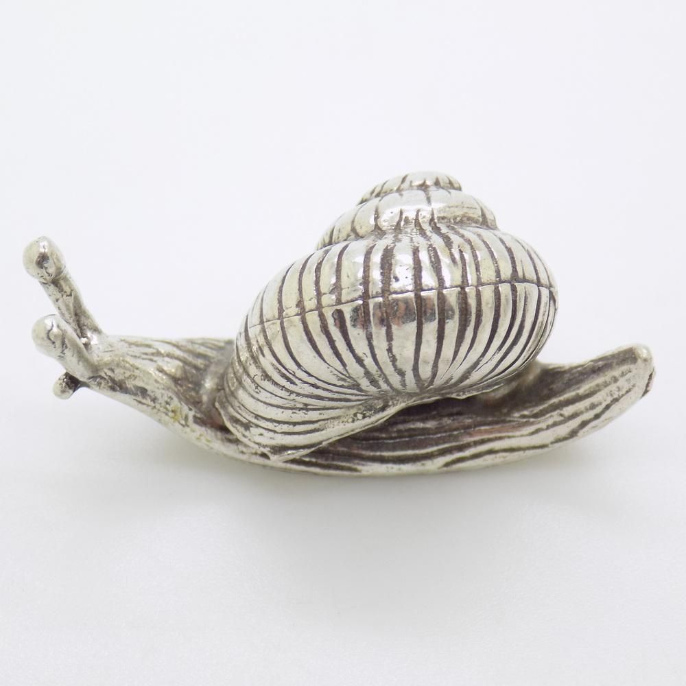 Vintage Italian Handmade Snail Figurine, 1980s photo 165.0