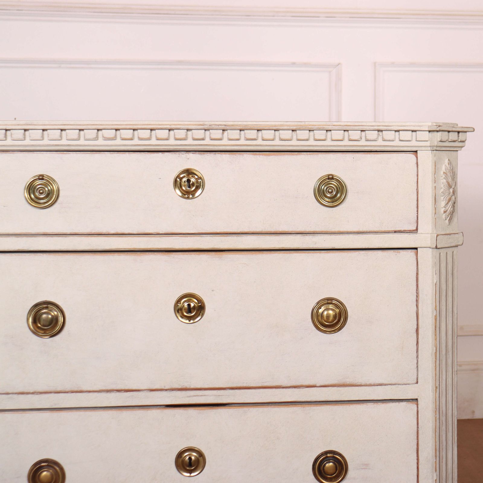 photo for sale Pair Of Swedish Painted Commodes
