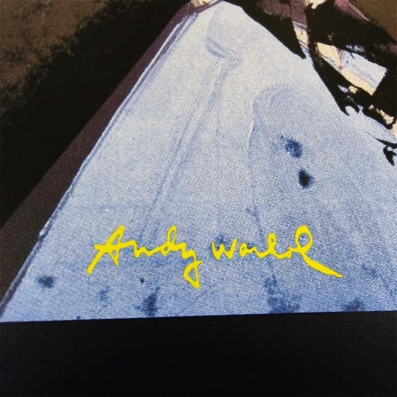 1980s Big Andy Warhol "Horse" Limited Edition Lithograph Numbered In Pencil By Cmoa. 60cm / 23.62 Inches photo for sale