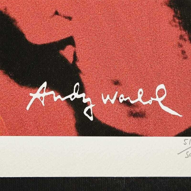 1980s Andy Warhol Muhammed Ali Limited Edition Lithograph By Cmoa   50 X 50 Cm photo for sale