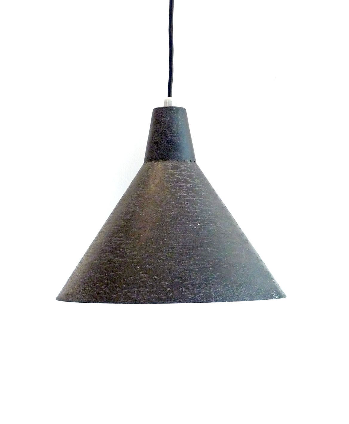 Zwarte Anvia Fifties Vintage Hanglamp photo Verlichting
