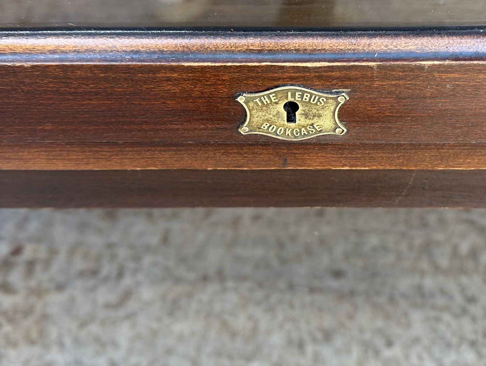 Antique Harris Lebus Mahogany Barrister Bookcase photo buy