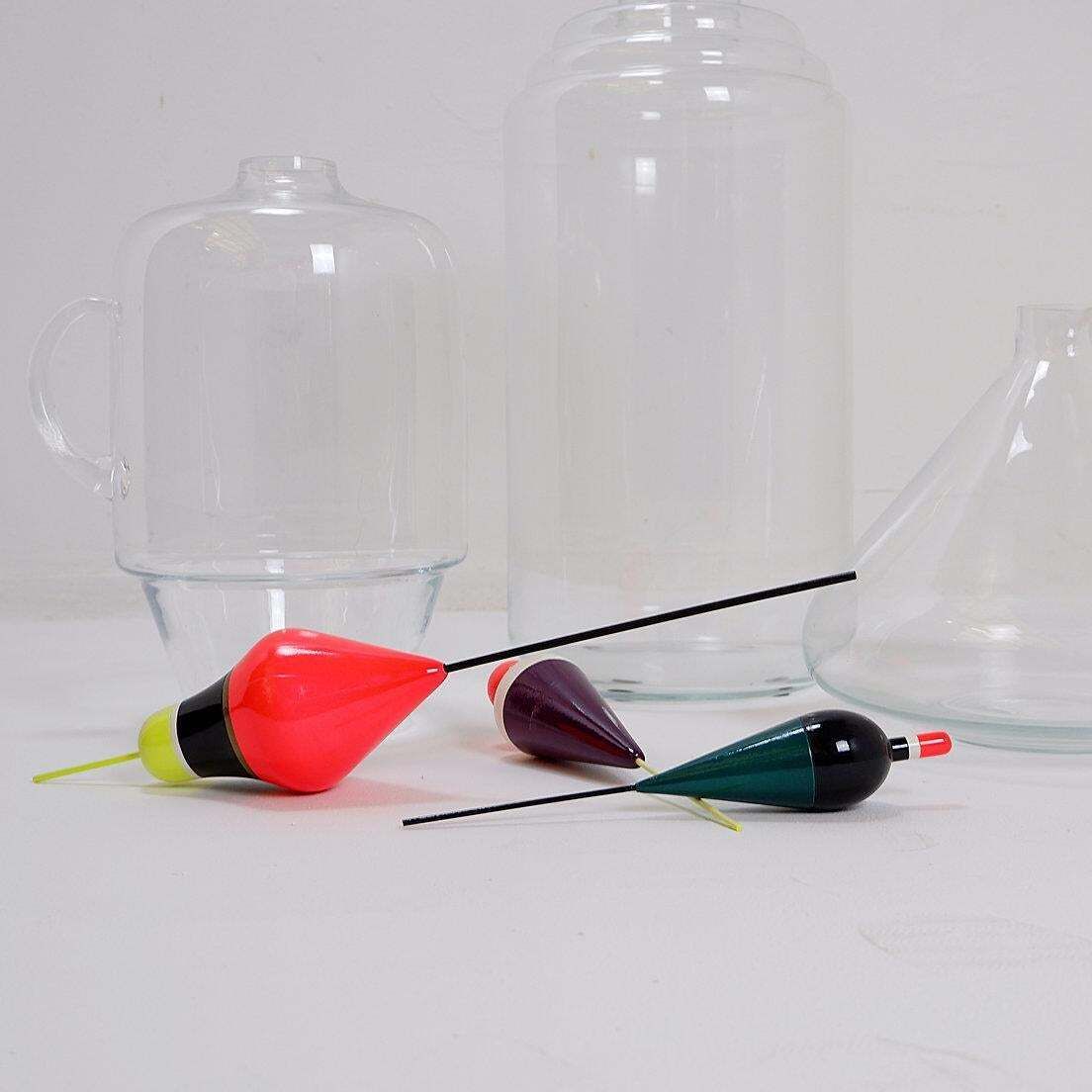 Set Of 3 "Pescadous" Vases By Margaux Keller For Roche Bobois 2014 photo 3439.0