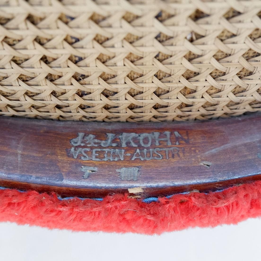 Curved Wood Armchair From Jacob & Josef Kohn, 1890s photo vinterior