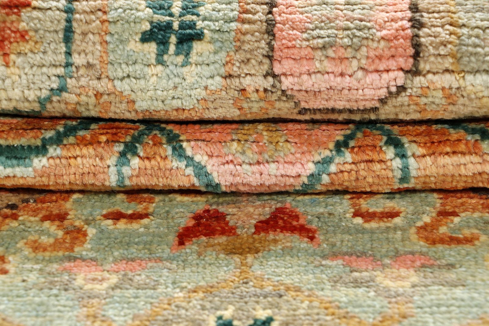 3x6 Charcoal Turkish Oushak Living Room Bedroom Rug photo 298.0