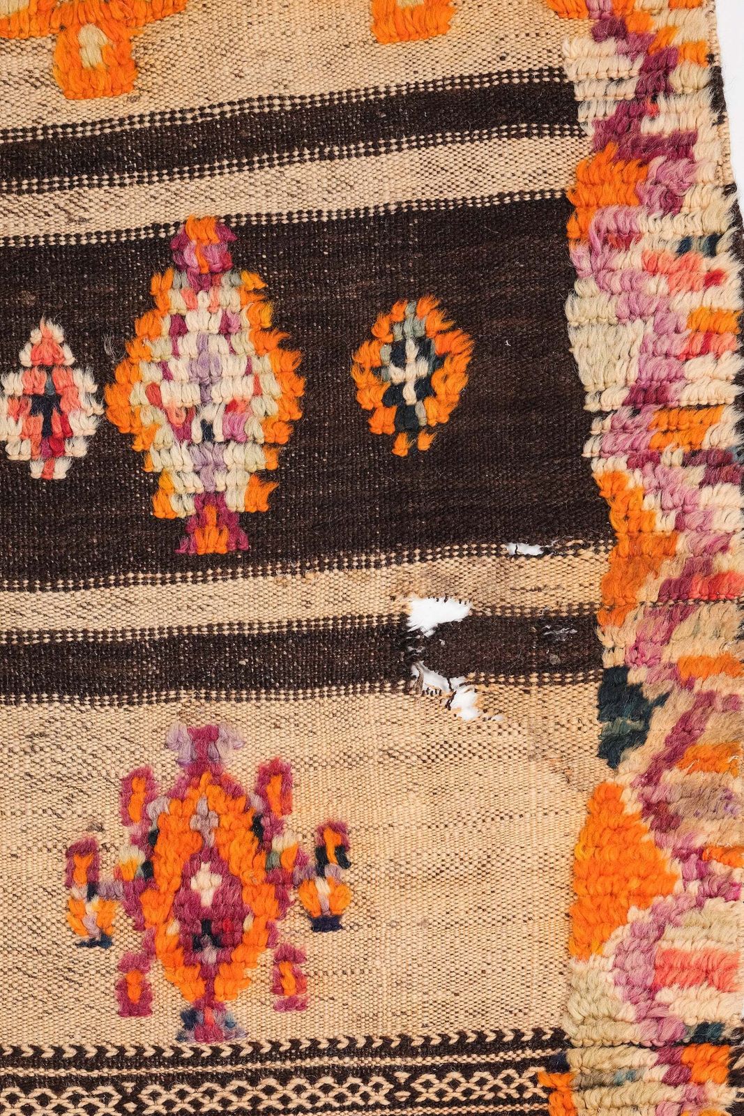 Textiles Large Tribu Morocco Berber Rug, Antique photo
