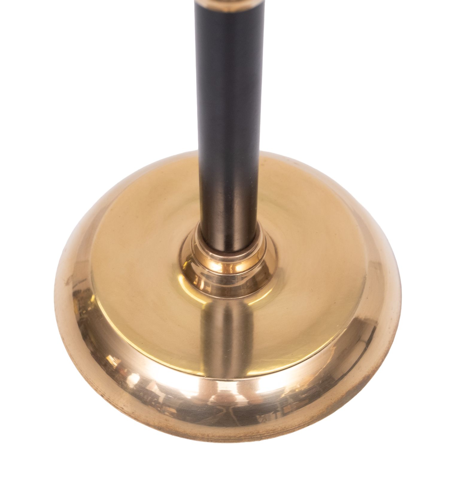 photo for sale 1940s Italian Brass Candle Stick Holder