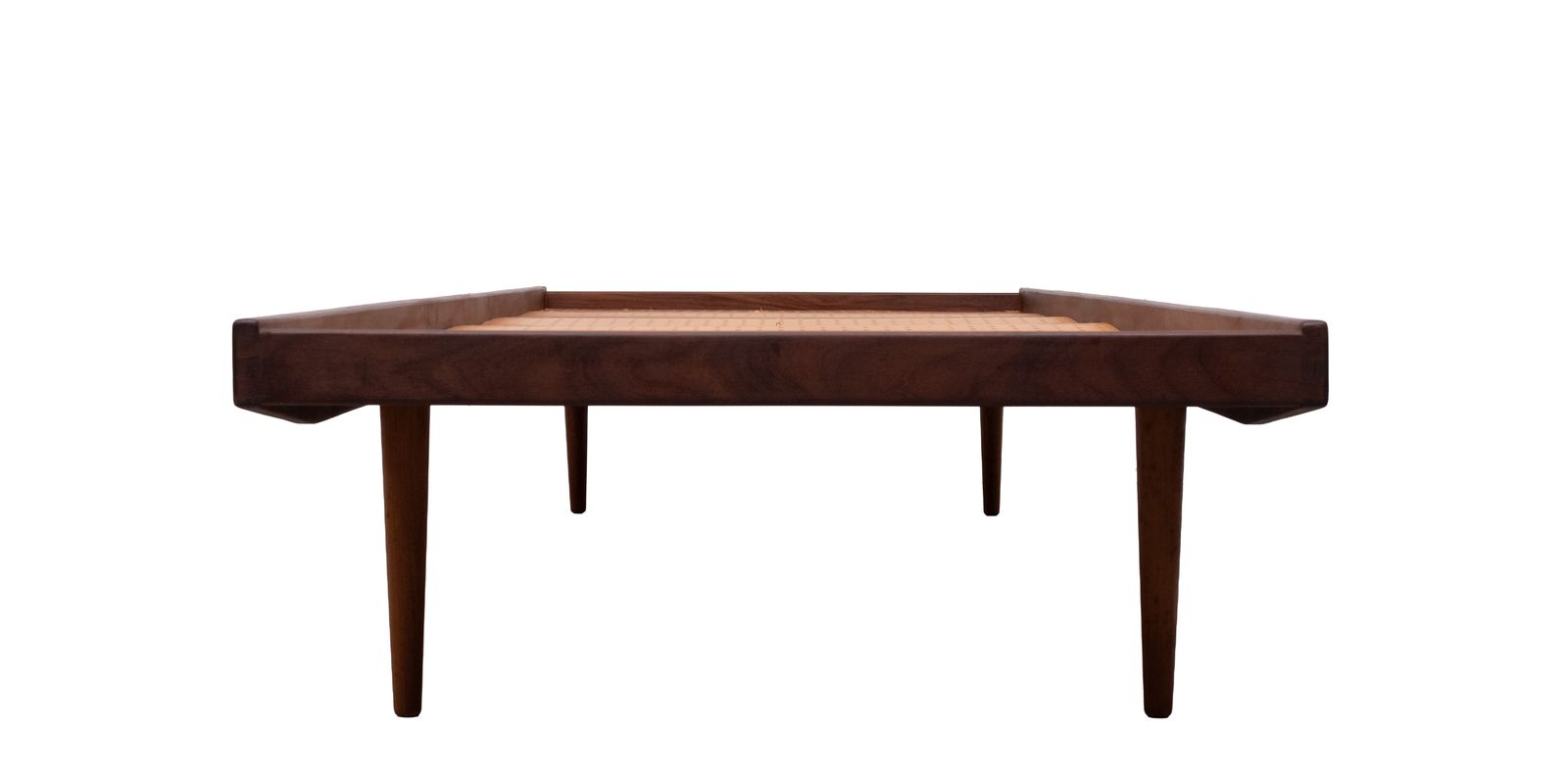 Mid Century Modern Solid Teak Daybed With Tapered Legs, 1950s photo buy