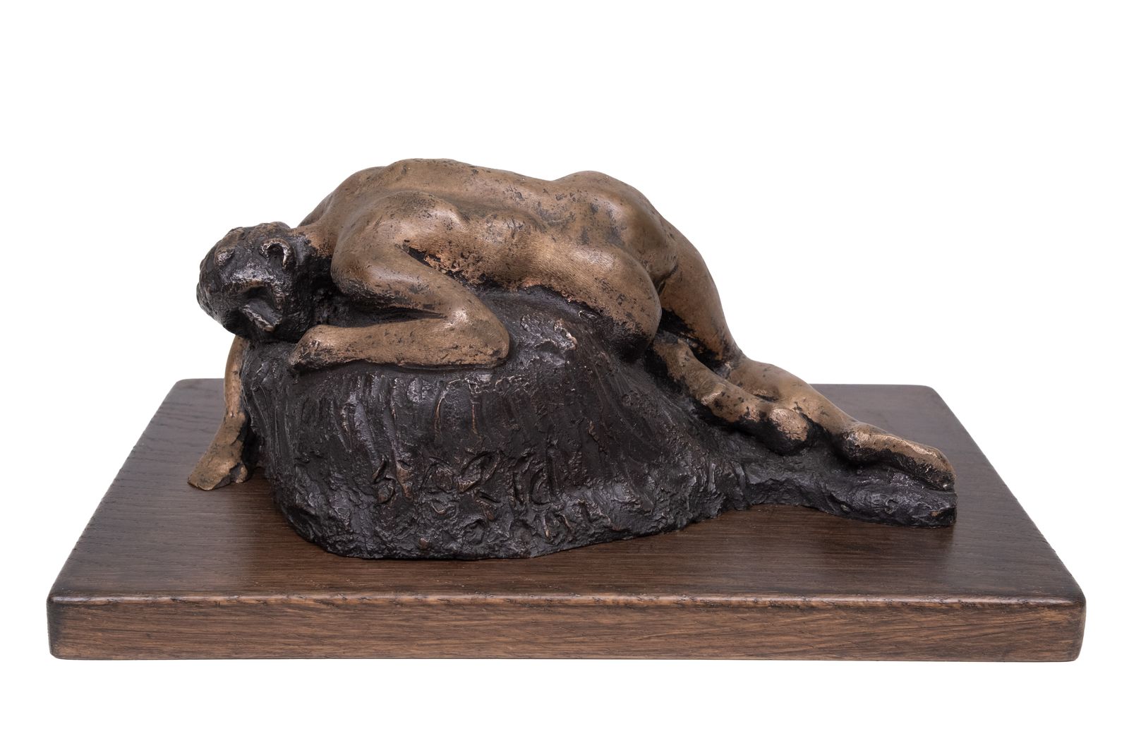 Naar Auguste Rodin 'The Danaide', Gepatineerd Brons, Later Gegoten photo for sale