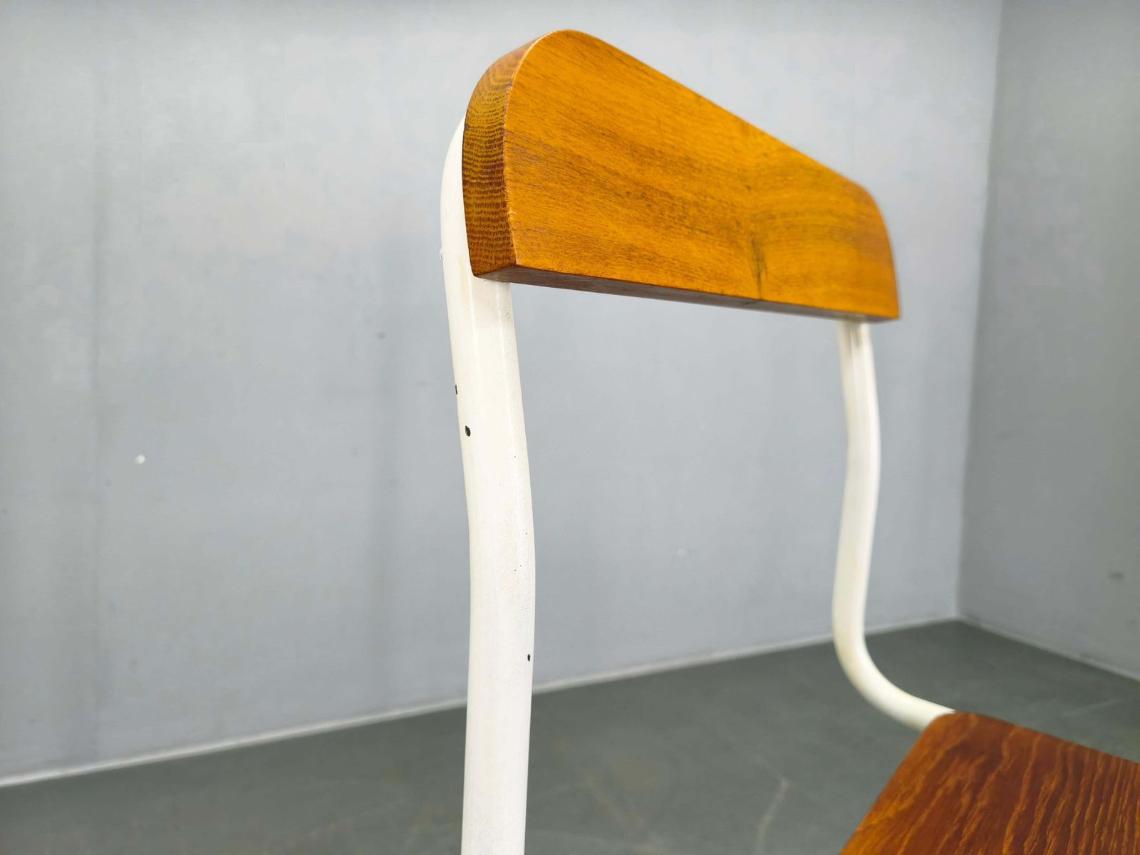 Furniture Set Of 4 Bauhaus Cantilever Chairs, Tubular Steel, Germany 1930s photo