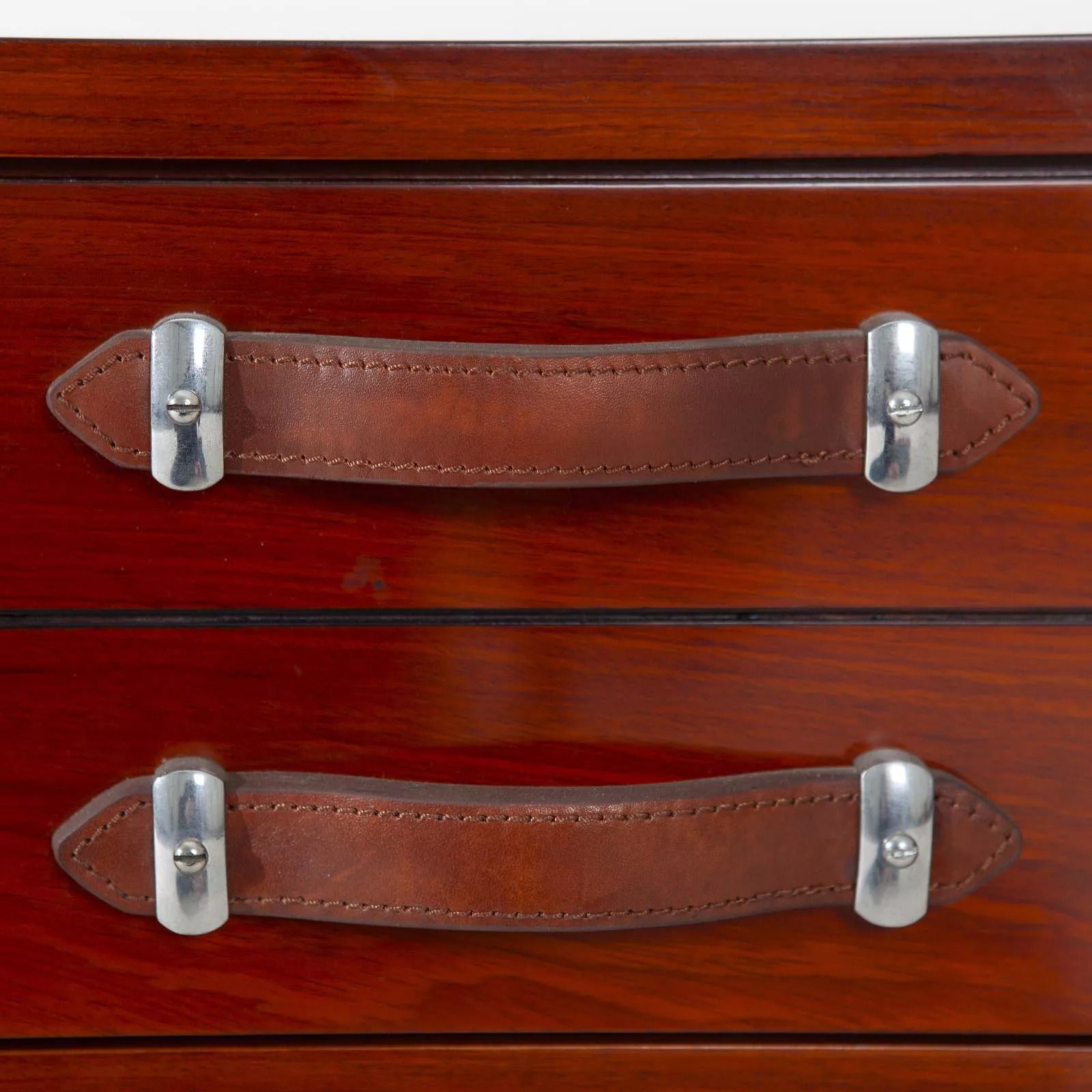 Star Bay Rockefeller Media Unit | Rosewood & Leather | Explorer Campaign Furniture photo vintage