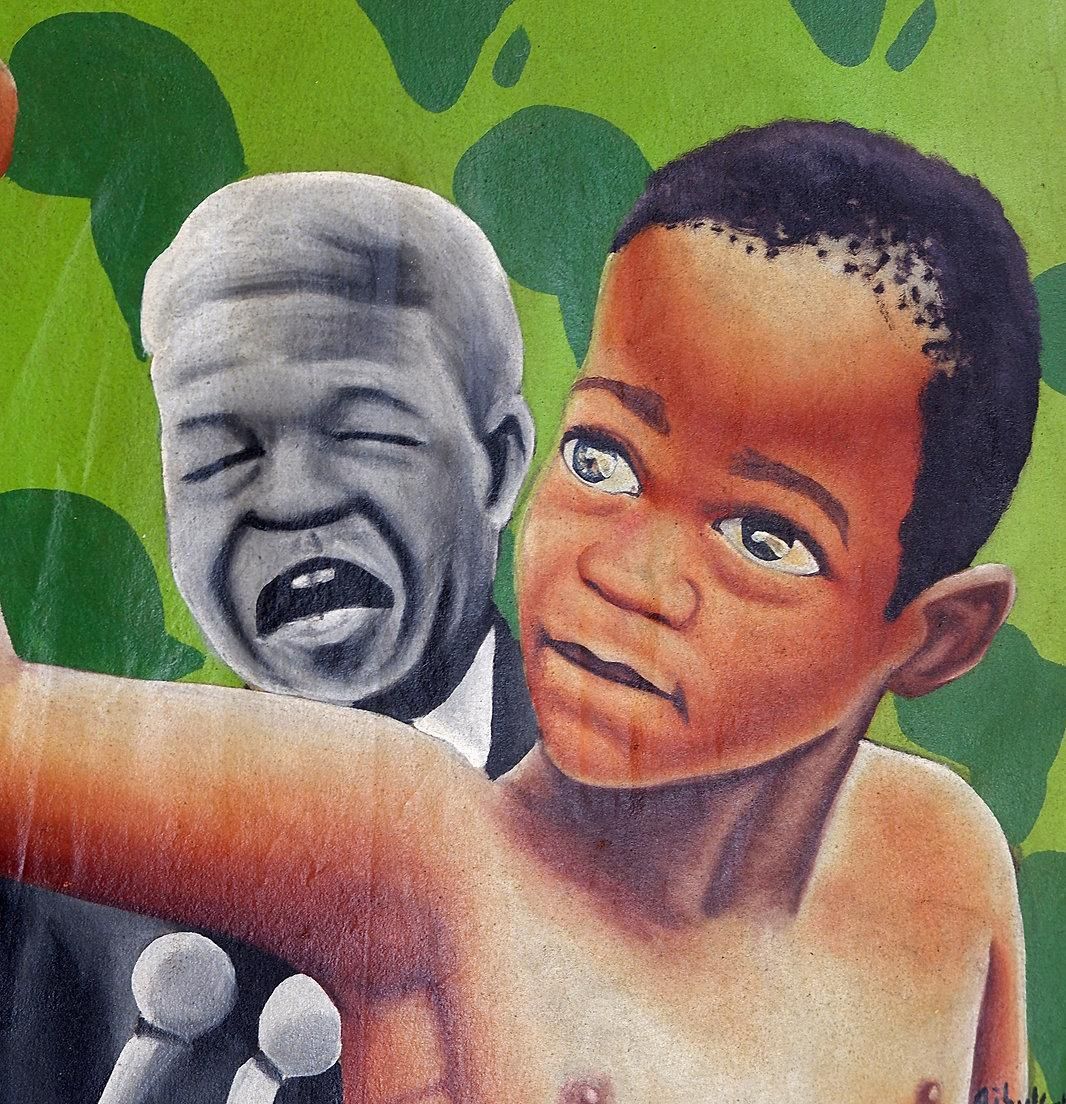 photo buy Billy Gubul'art  African Art   Acrylic On Fabric