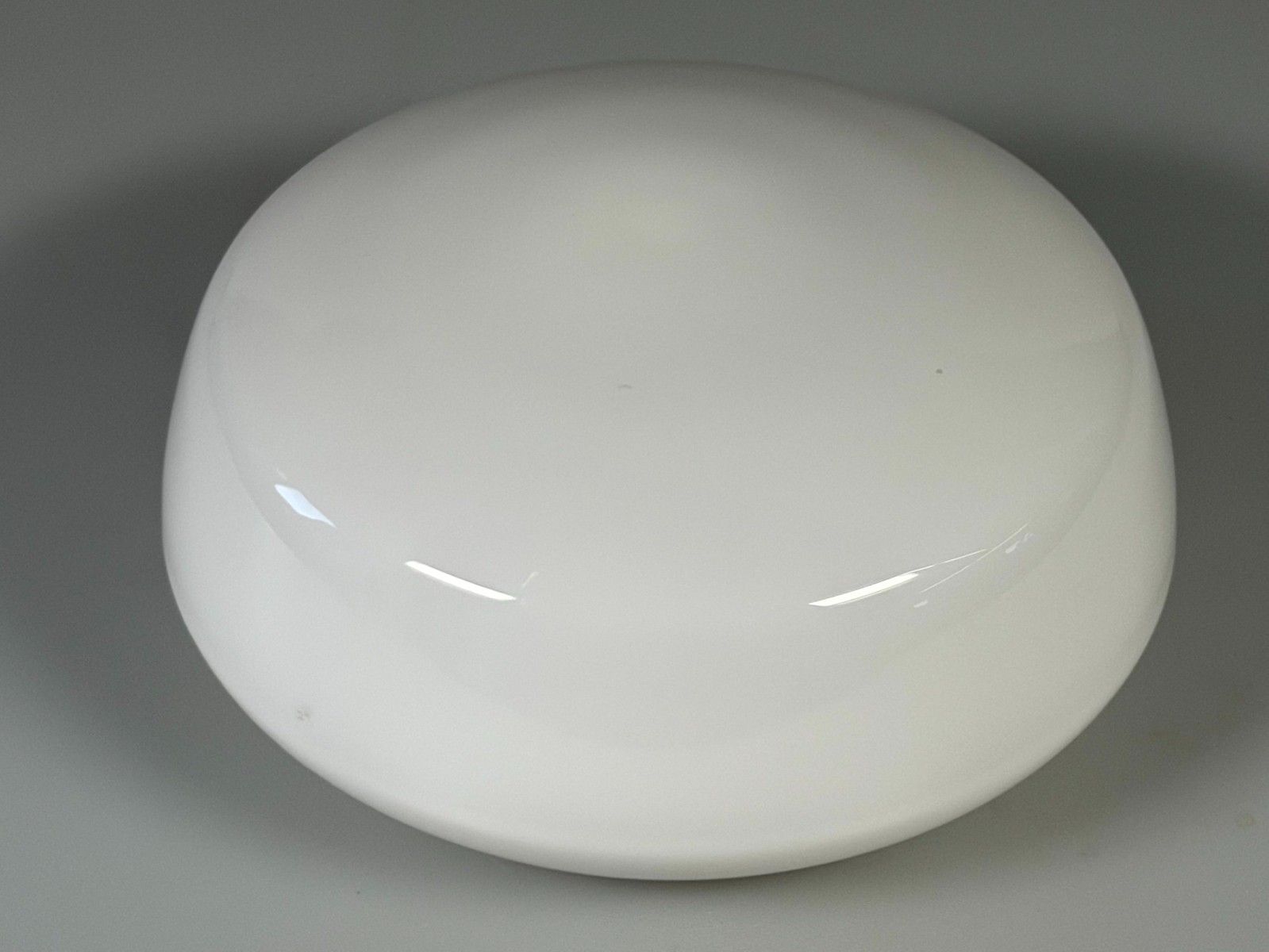 50s 60s Lamp Light Plafoniere Milk Glass Mid Century Glass Design Rzb photo 86.0