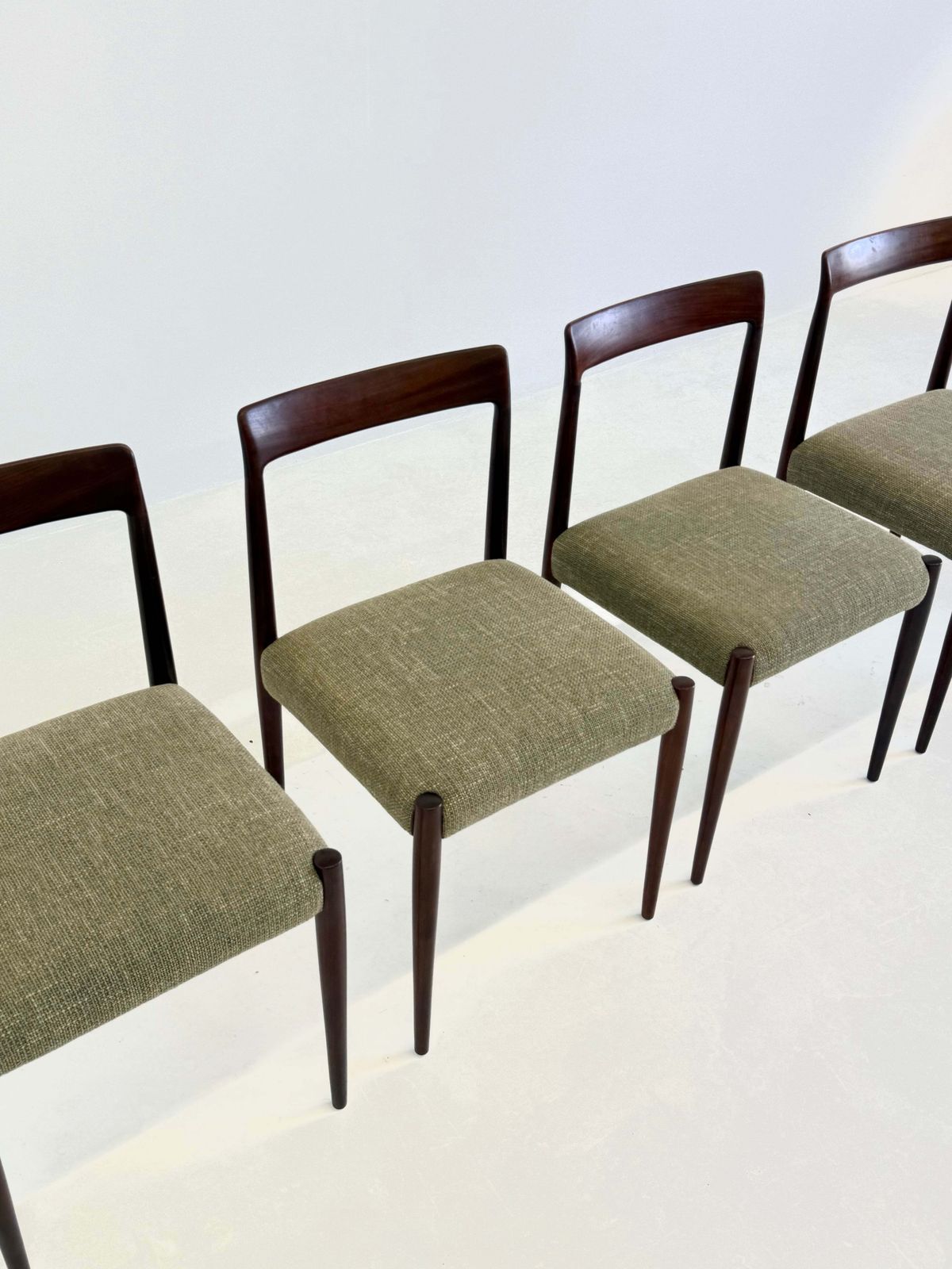 photo for sale Set Of 4 Lübke Dining Chairs With Rosewood