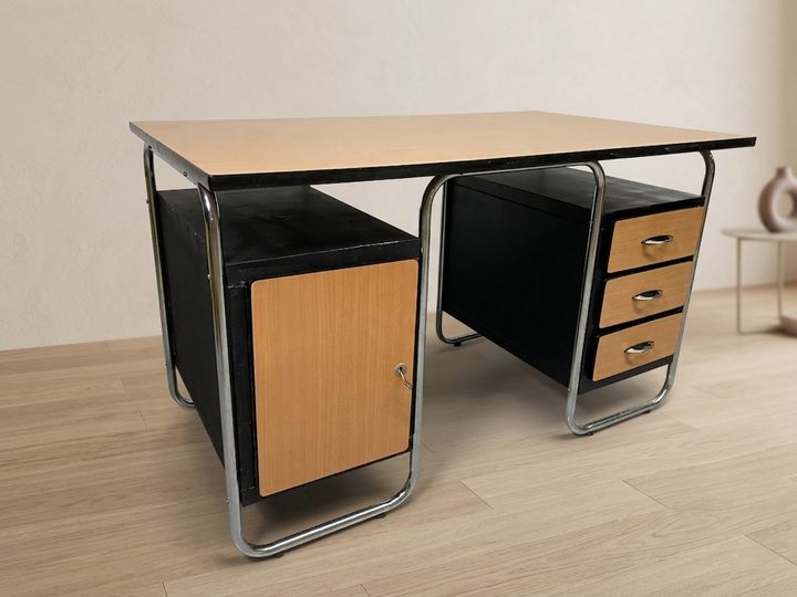Your20th Desk, Bauhaus Style, Torck, 1950s, Belgium £751.00 photo vintage