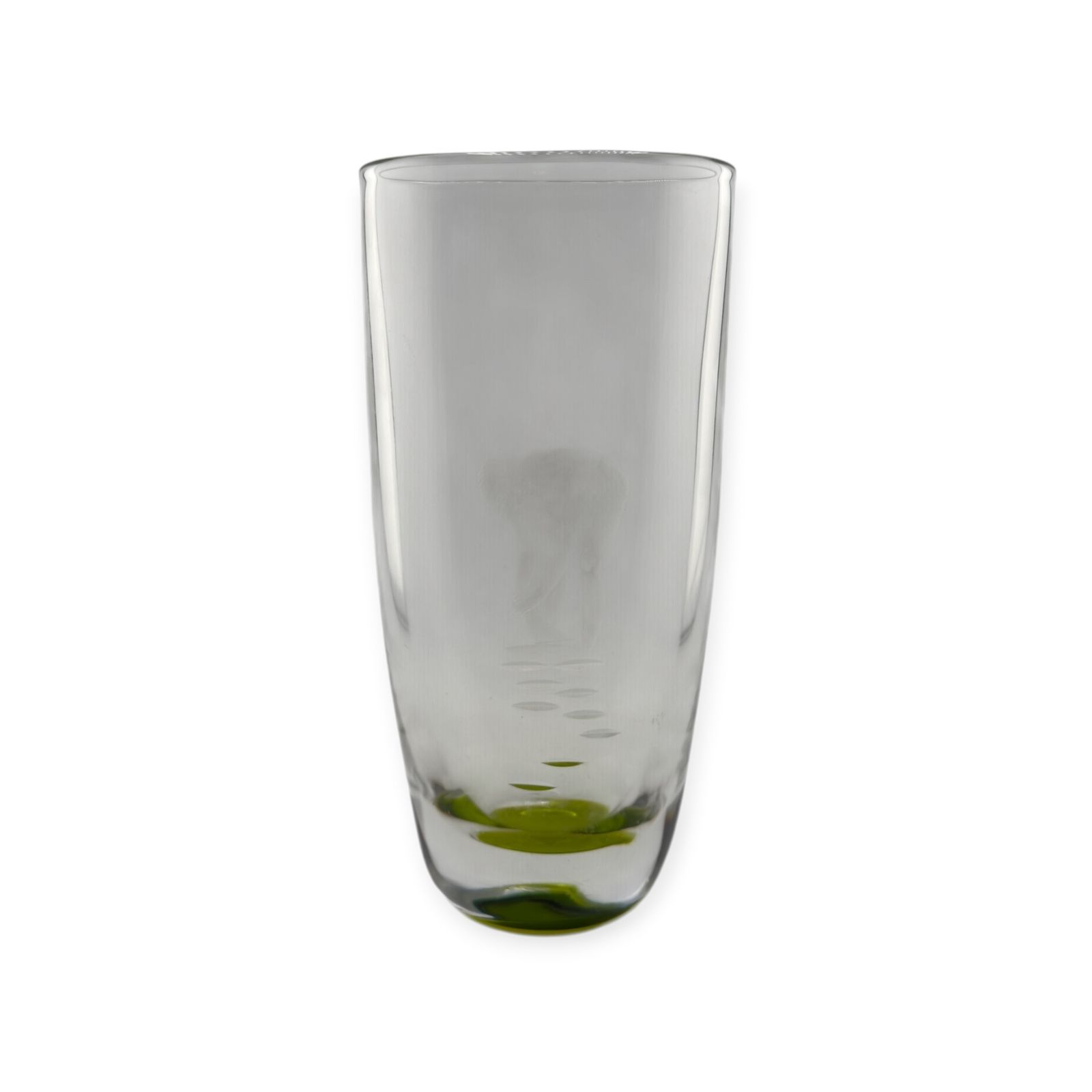 Kosta Engraved Glass Vase By Vicke Lindstrand, Sweden, C.1960 photo for sale