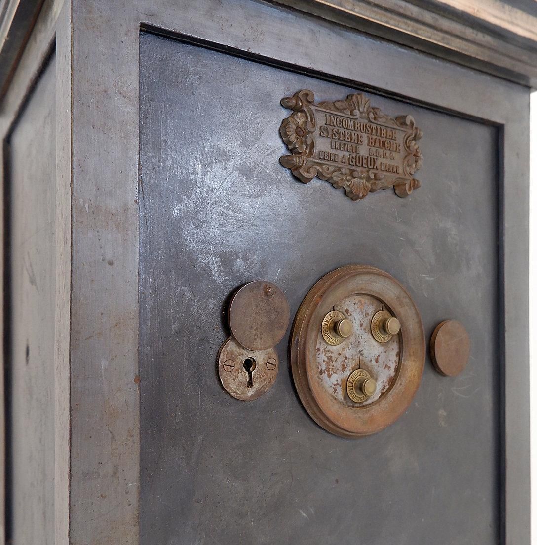Antique Safe, Incombustible Bauche Early 20th Century photo furniture