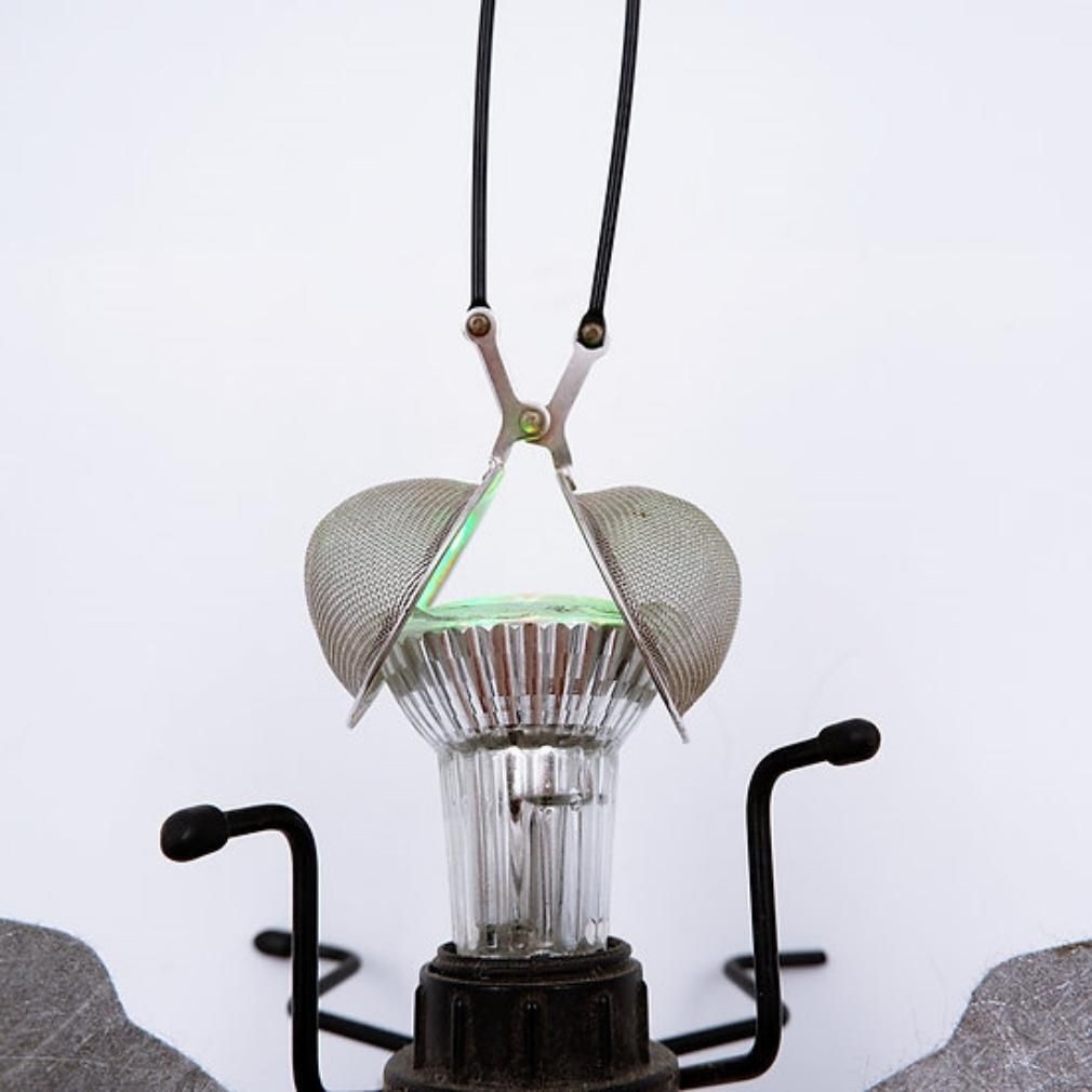 "Mademoiselle Filou" Wall Or Table Lamp By Sigi Bußinger For Oligo photo vintage