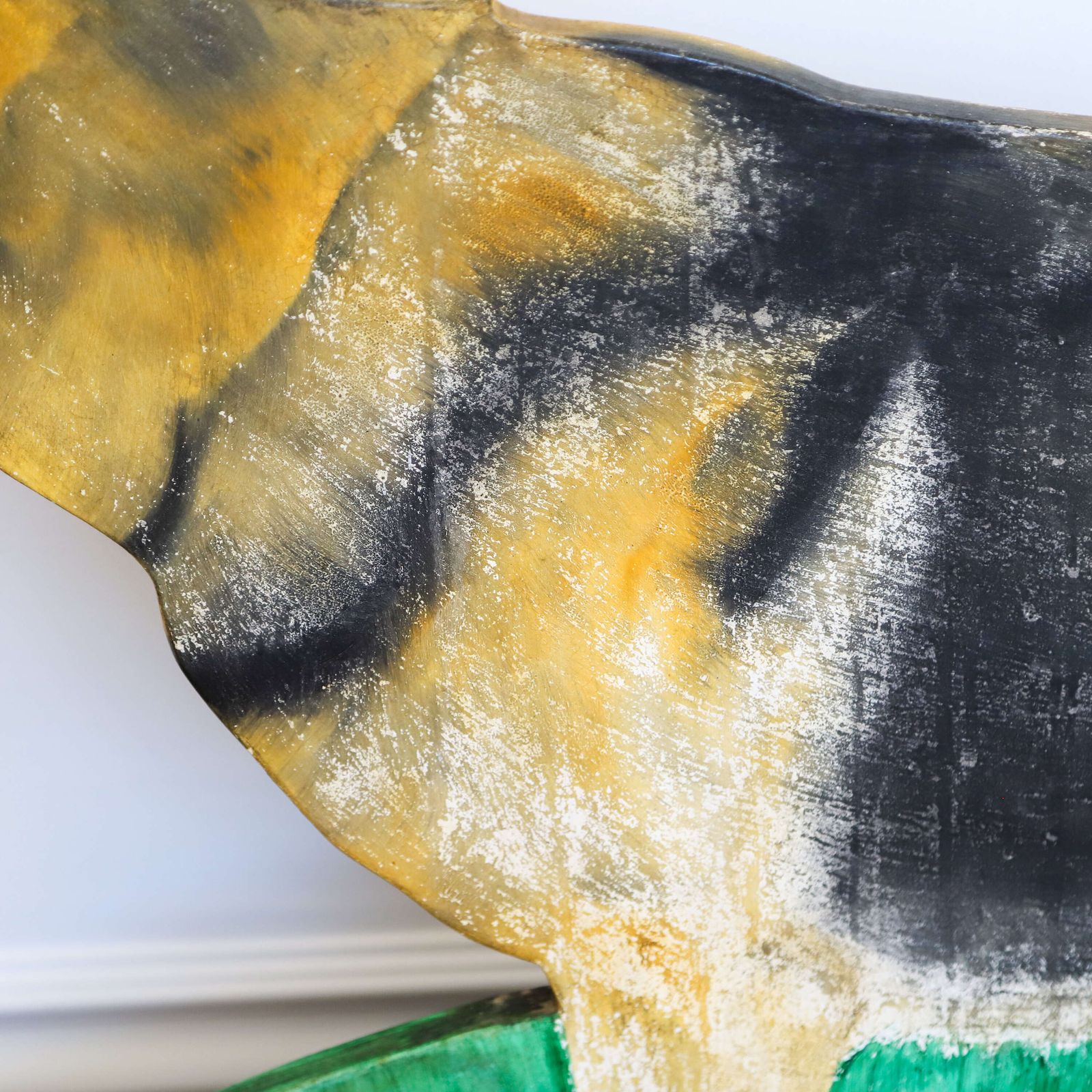 Painted Dummy Board Of An Alsatian/German Shepherd, English, 1970s–1980s photo vinterior
