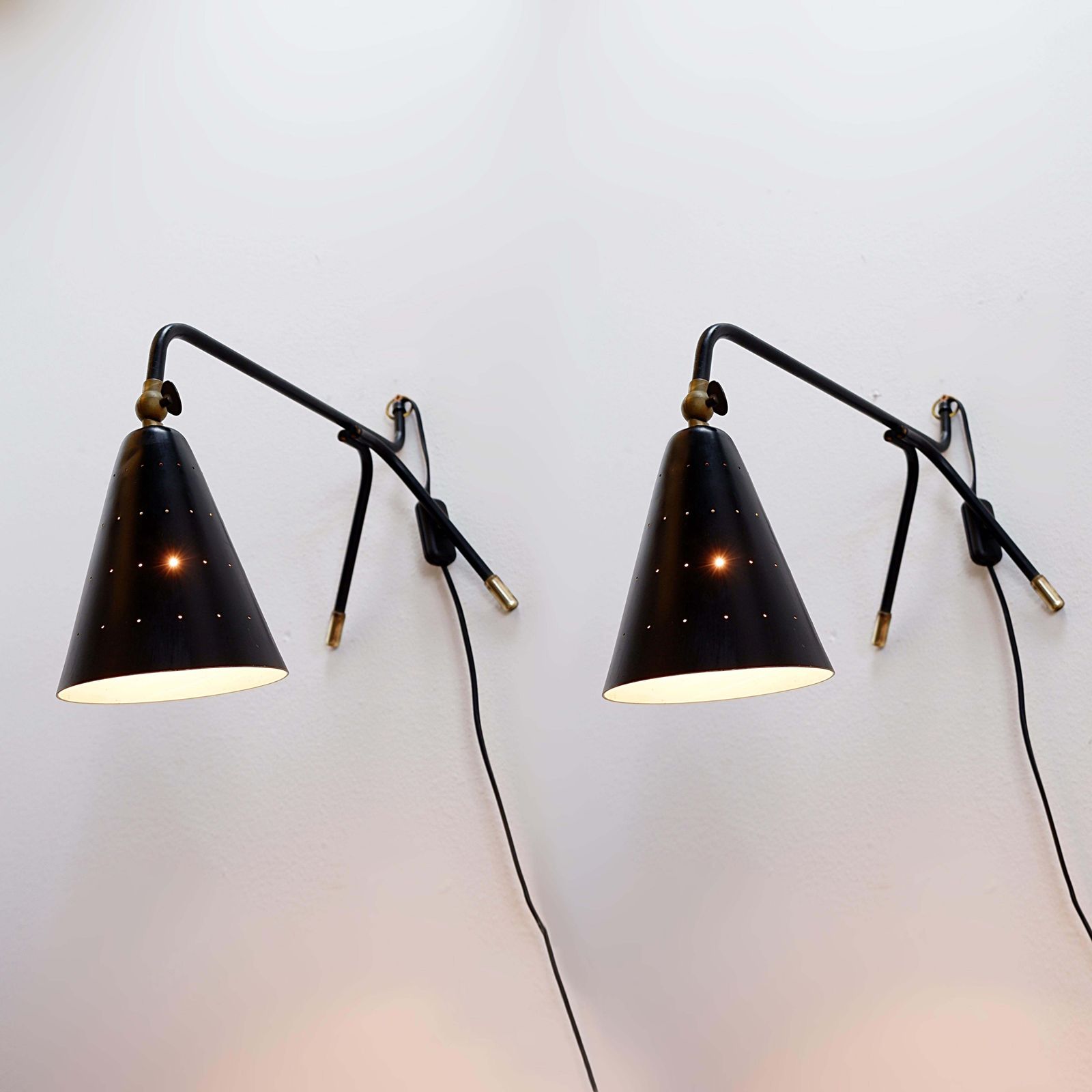 Svend Aage Holm Sørensen Pair Of Lamps Holm Sørensen Edition   1950s photo for sale