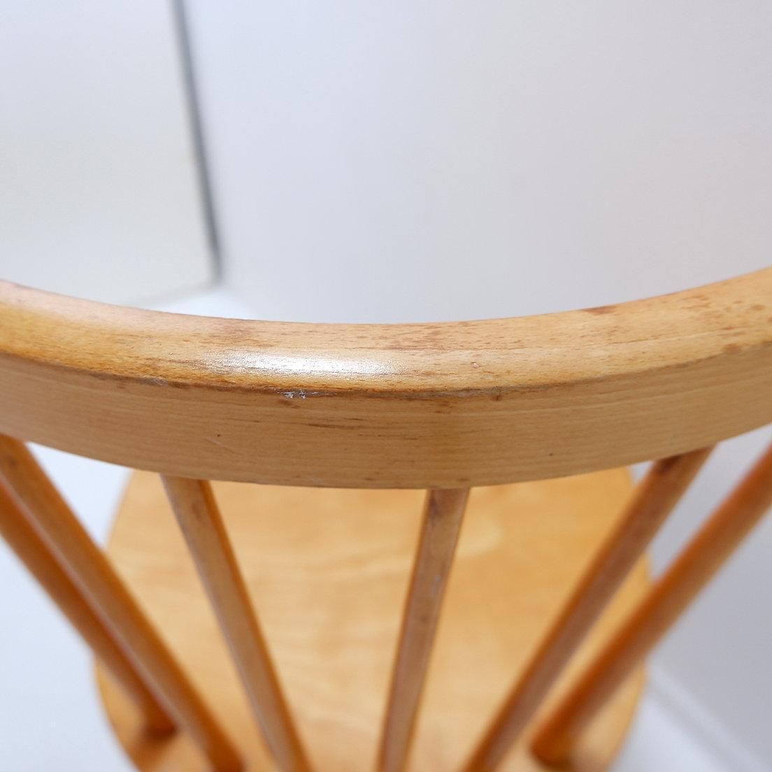 photo for sale Set Of 4 Scandinavian Chairs From The 50s/60s