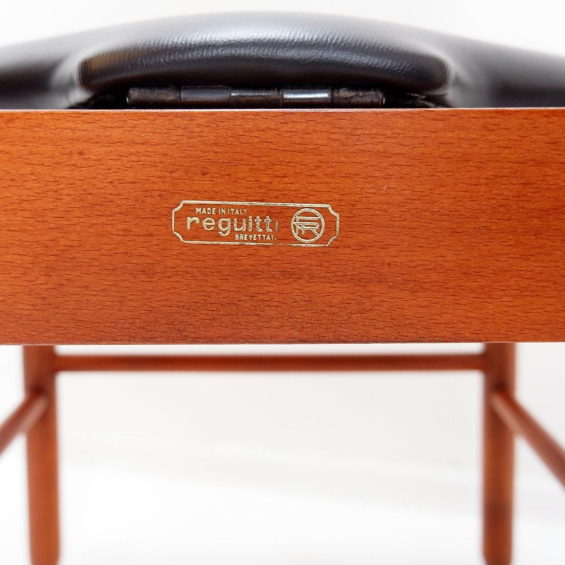 Mid Century Modern Teak Clothes Valet Chair By Fratelli Reguitti Italy, 1960s photo furniture