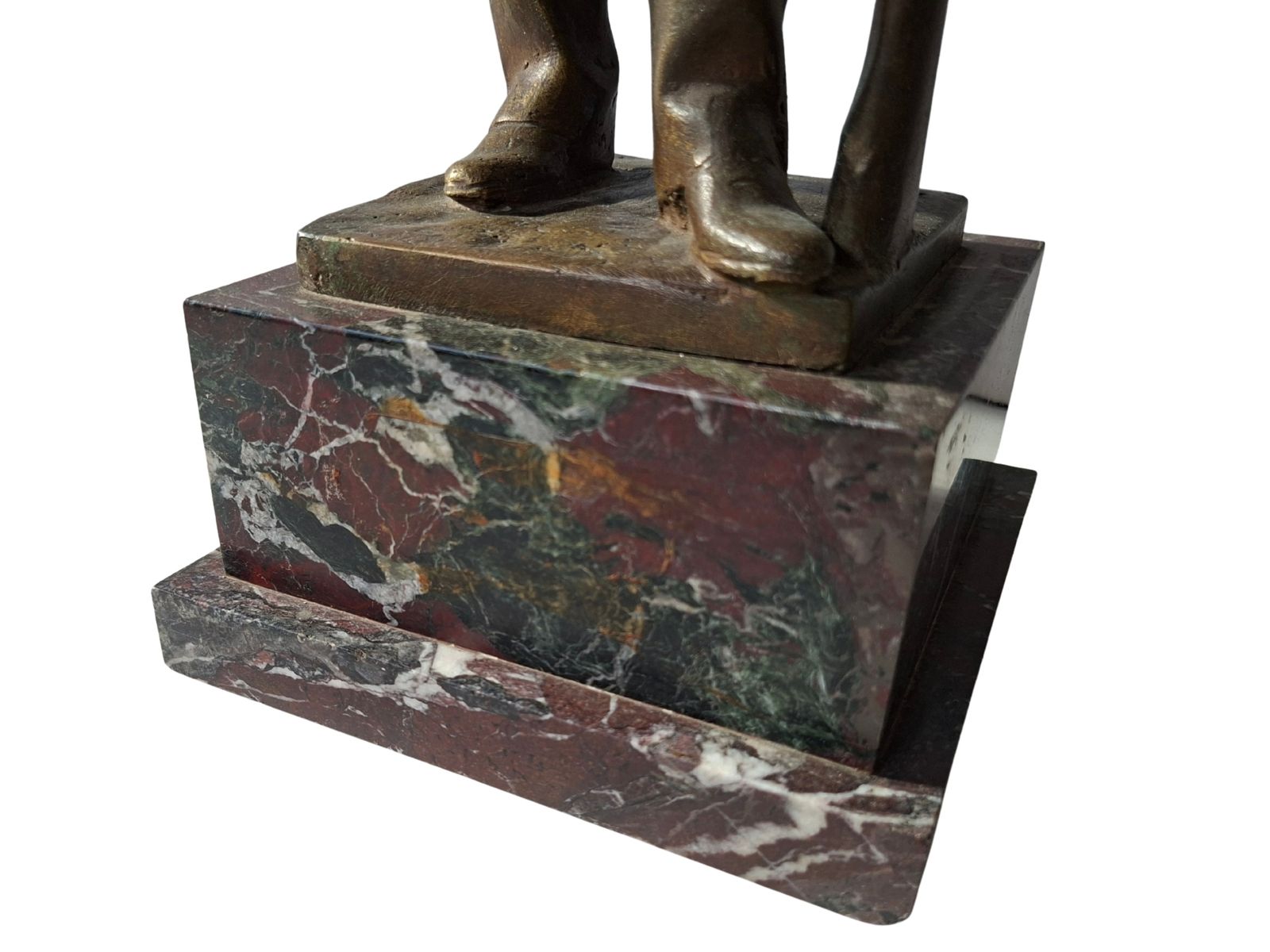 Importante Scultura In Bronzo: "Soldato" – Fonderia Laganà, Napoli (XX Secolo) photo furniture