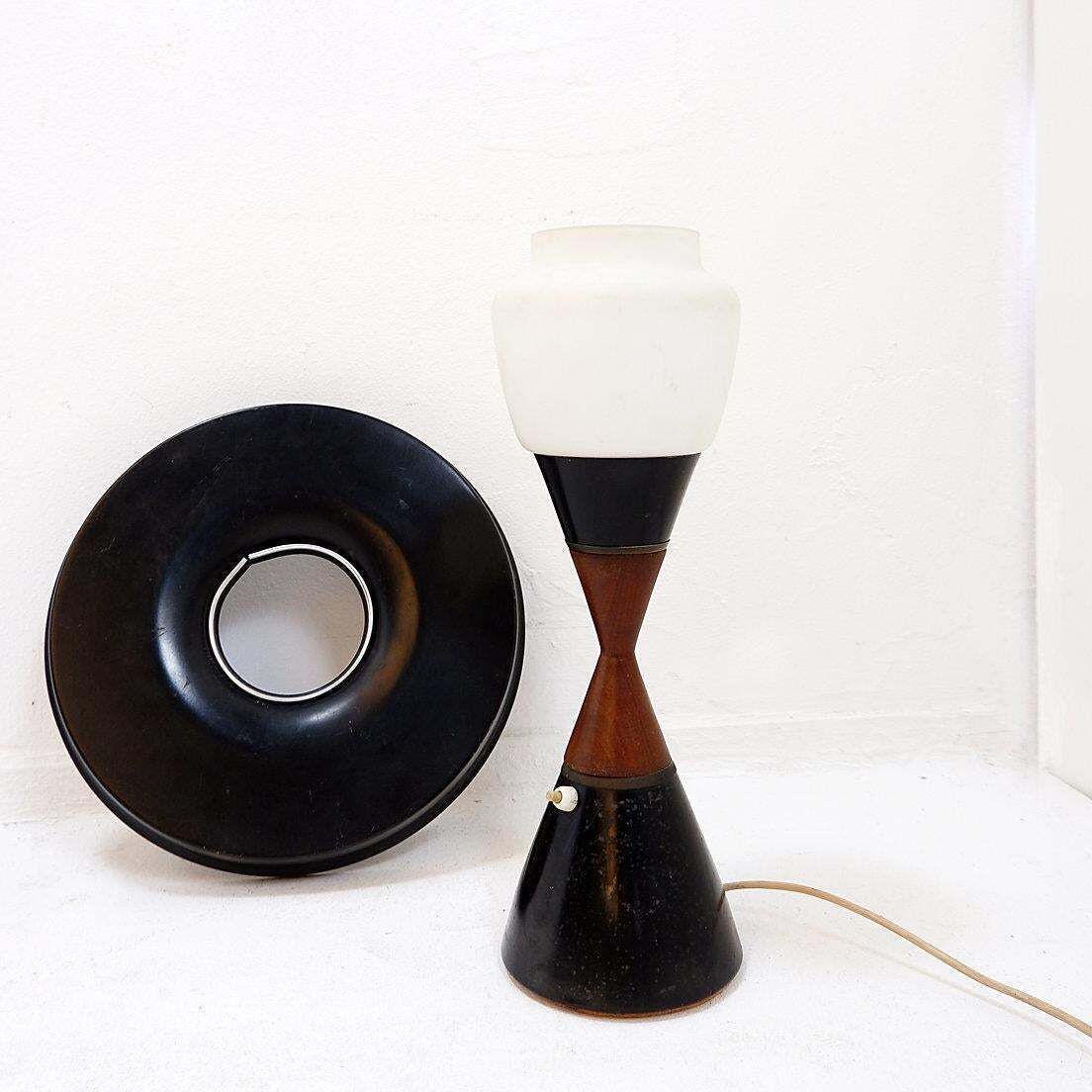 Modernist Table Lamp By Svend Aage Holm Sørensen, Denmark, 1950s photo 931.0