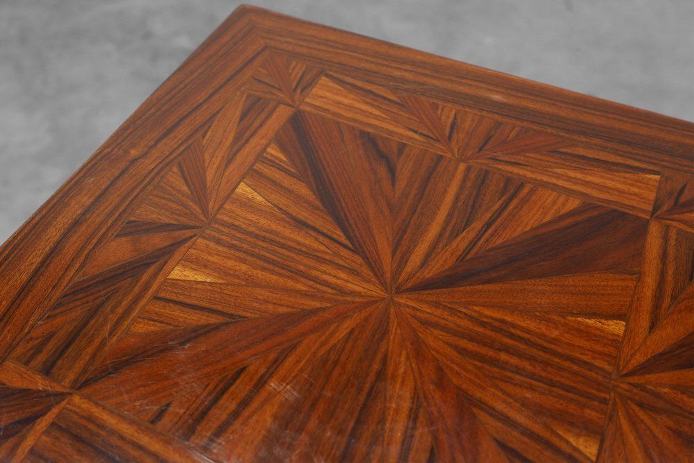 Large Art Deco Console In Wood Marquetry, France, 1920s photo buy