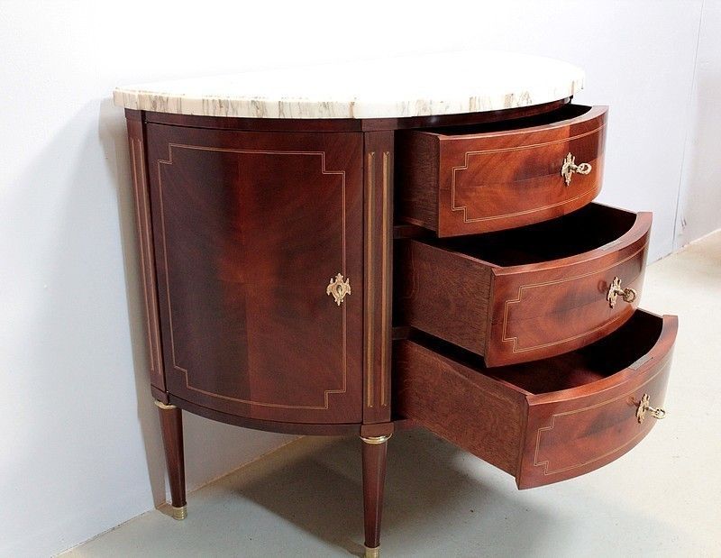 Louis XV Chest Of Drawers In Mahogany 20th photo 3065.28
