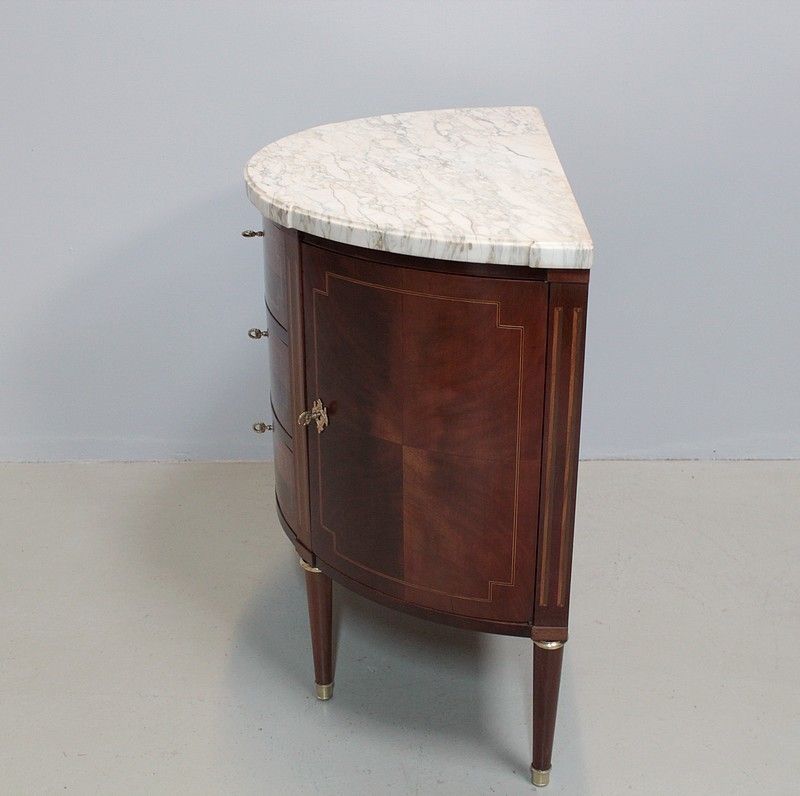 Louis XV Chest Of Drawers In Mahogany 20th photo vintage