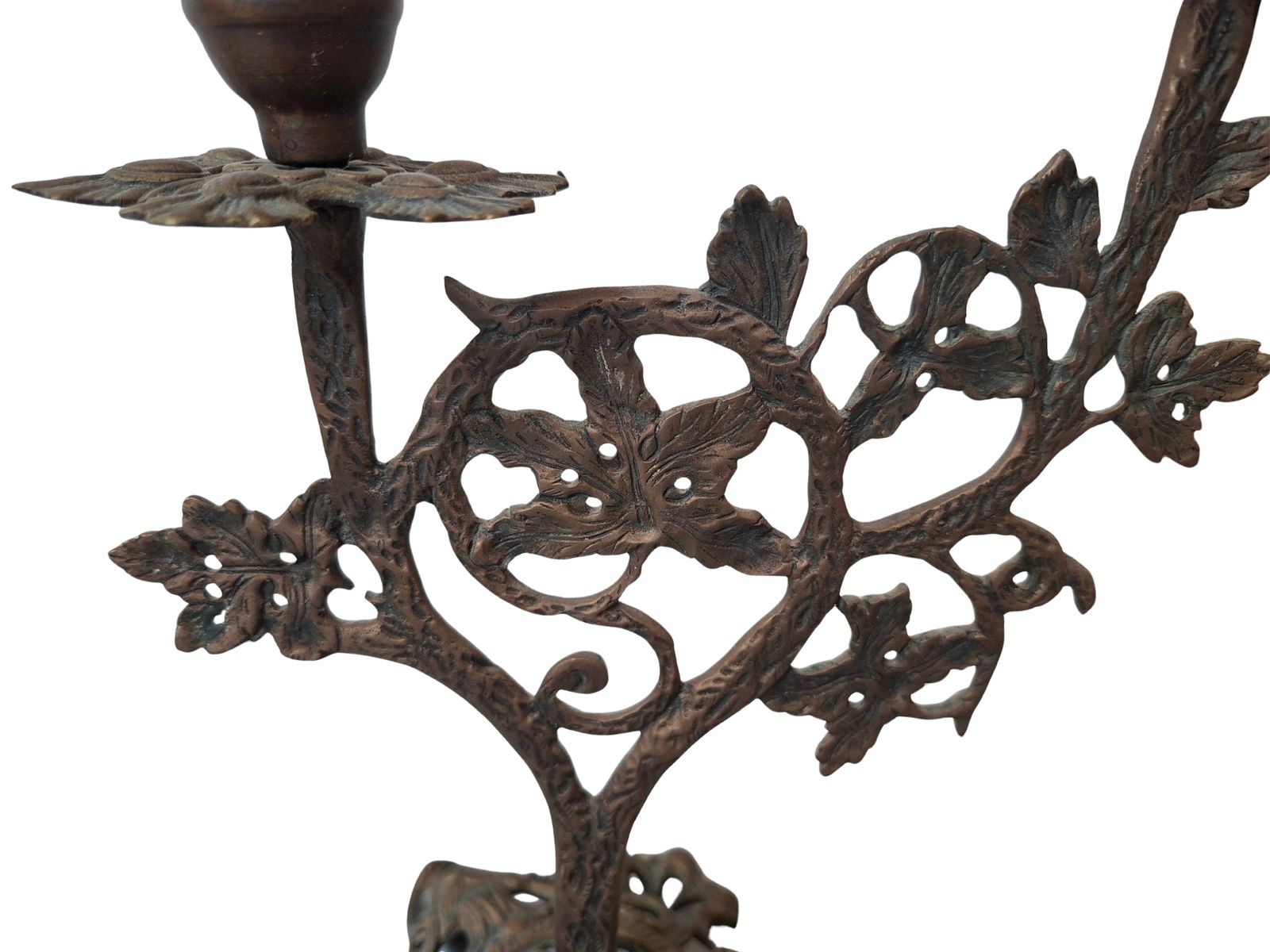 Splendida Coppia Di Candelabri Antichi   Stile Liberty / Art Nouveau photo 606.57