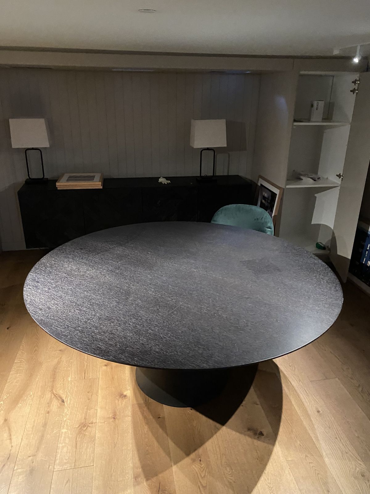Round Dining Conference Lounge Table By Andreu World Made In Spain Rrp £3500 photo for sale