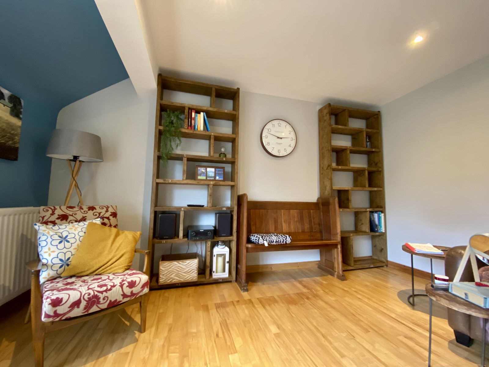 Made To Measure Reclaimed Wood Bookcases & Tall Units Solid Heavy Duty Worn Old Character Painted photo buy