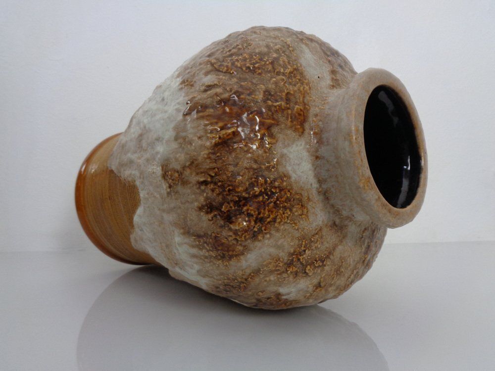 Home Decor Large Lava Ceramic Model 650/45 Vase From Dümler & Breiden, Germany, 1970s photo